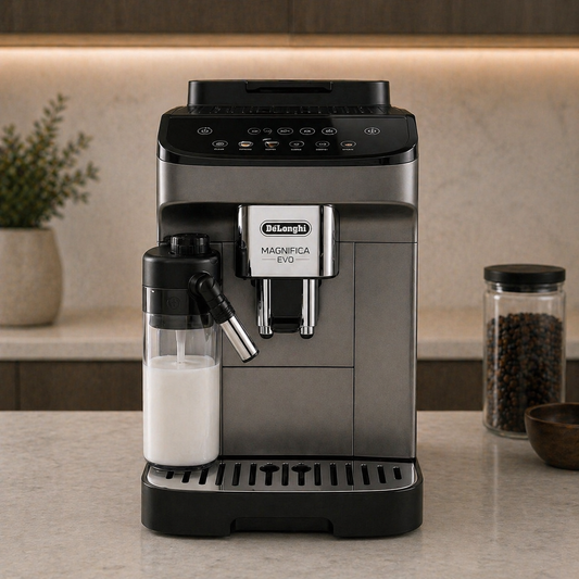 De’Longhi Magnifica EVO con leche