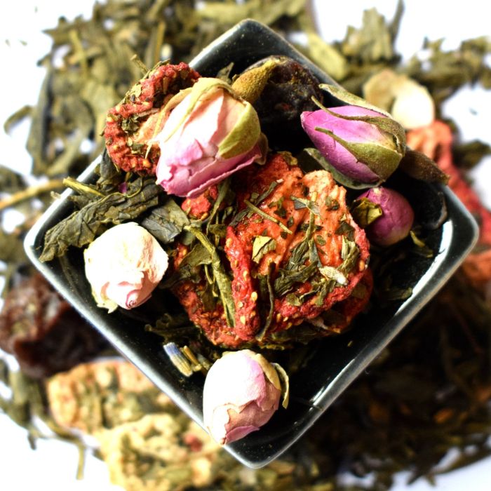 FRESAS EN CHAMPÁN