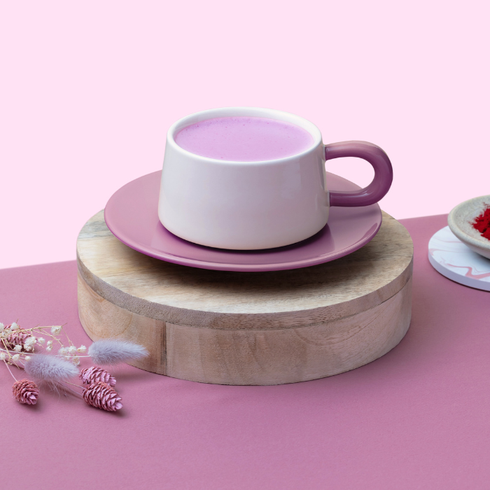 Pink Latte Vegan