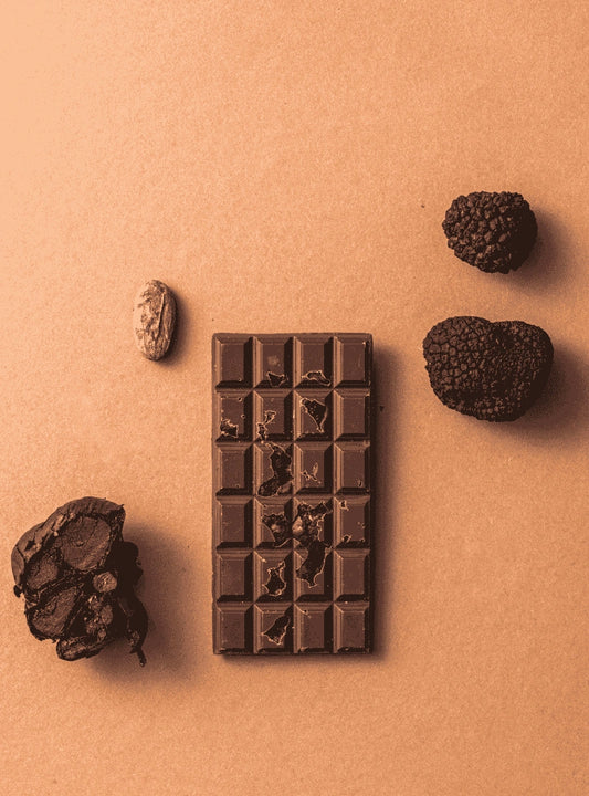Healthy Choice 55% Dark Chocolate with Black Garlic & Black Truffle