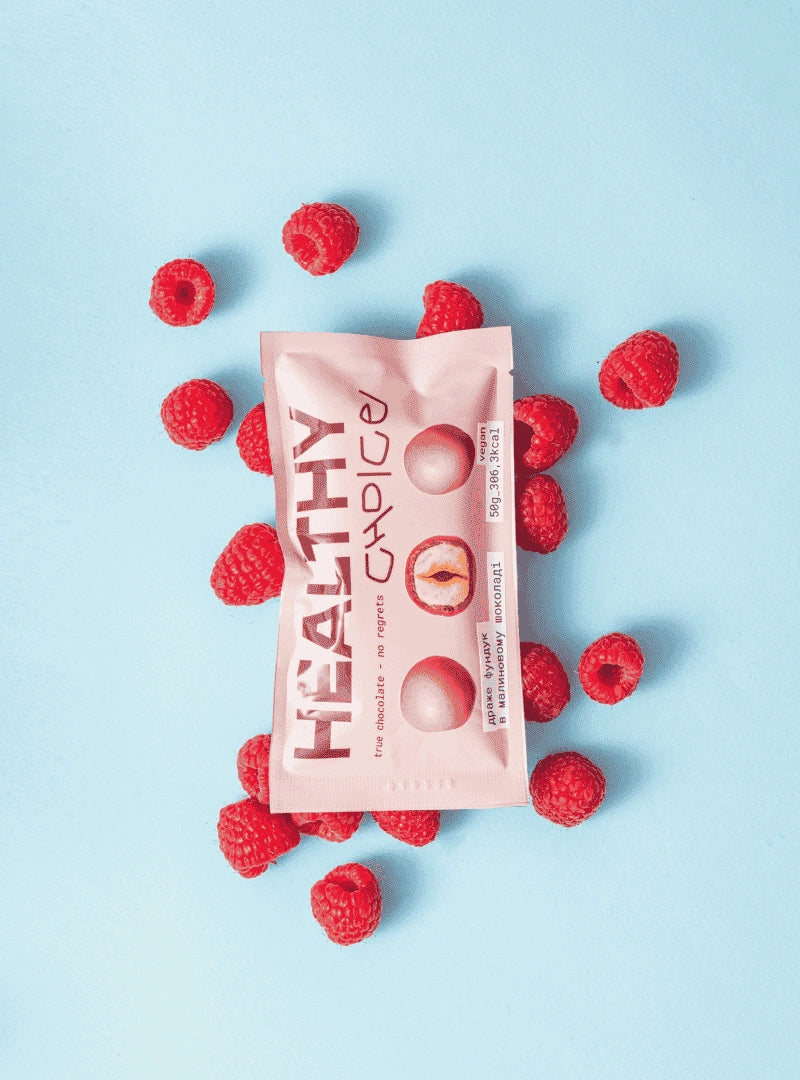 Healthy Choice Raspberry Chocolate Dragées