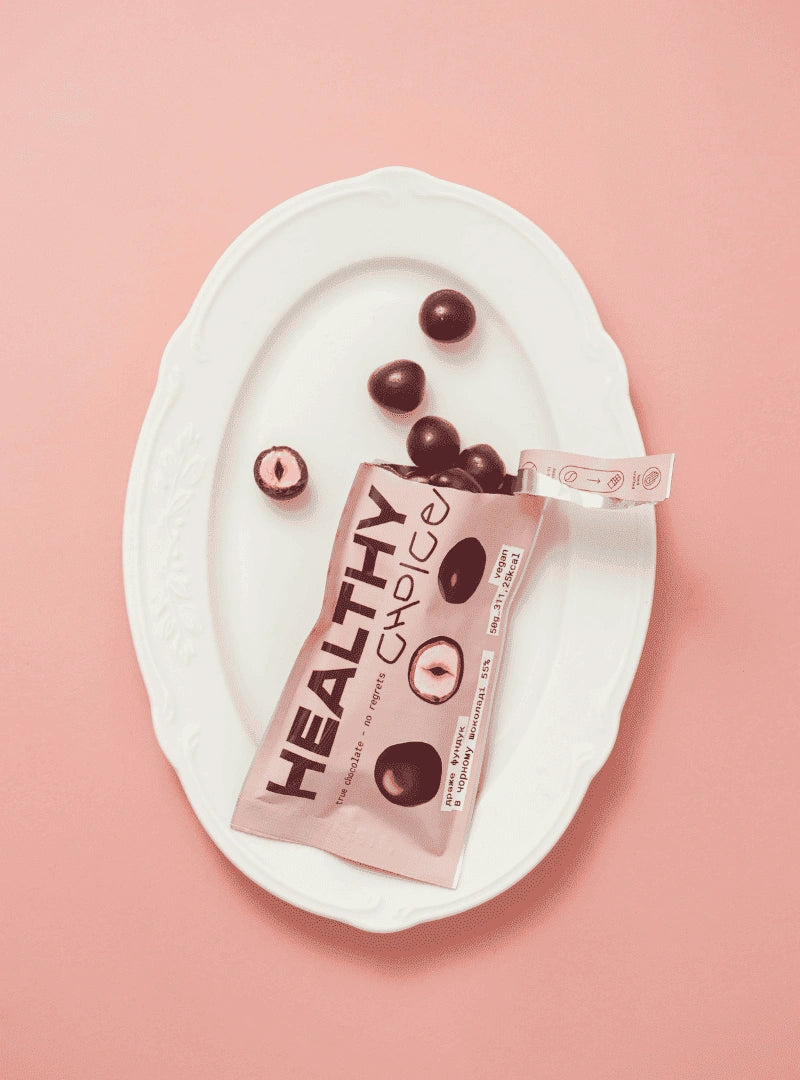 Healthy Choice Hazelnuts in Dark Chocolate