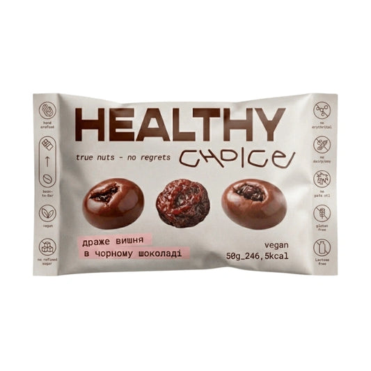 Healthy Choice Cherries in Dark Chocolate