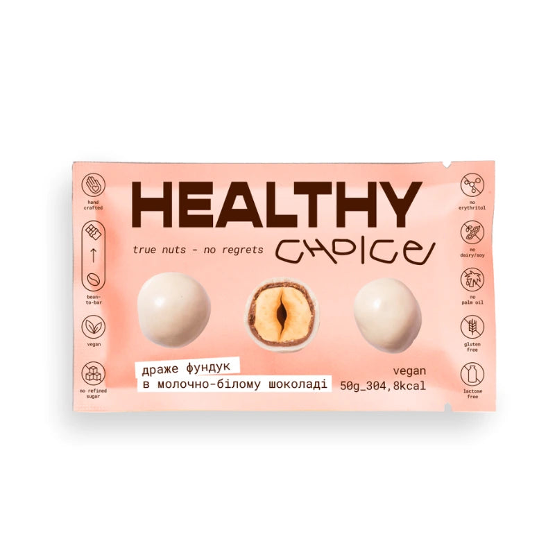 Healthy Choice Hazelnuts in Milk Chocolate