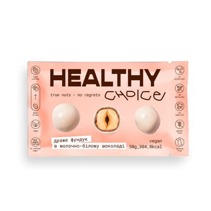 Healthy Choice Hazelnuts in Milk Chocolate