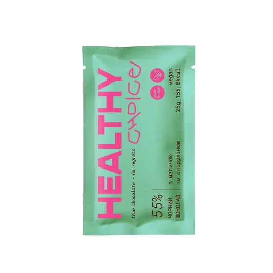 Healthy Choice Raspberry & Spirulina Chocolate