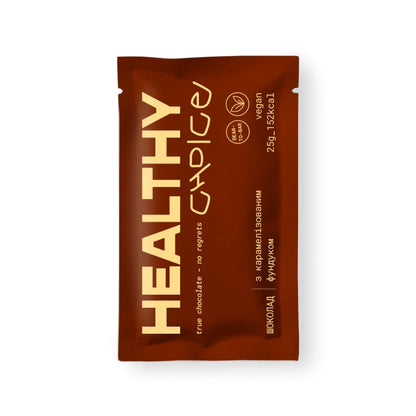Healthy Choice Chocolate with Caramelized Hazelnuts