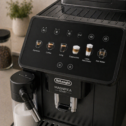 De’Longhi Magnifica Start con leche