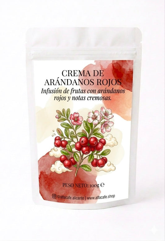 CREMA DE ARÁNDANOS ROJOS