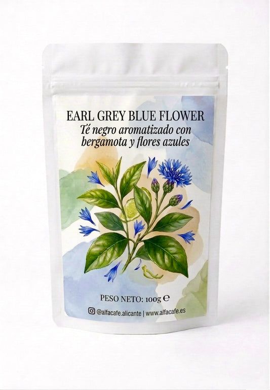 Earl Grey Blue Flower