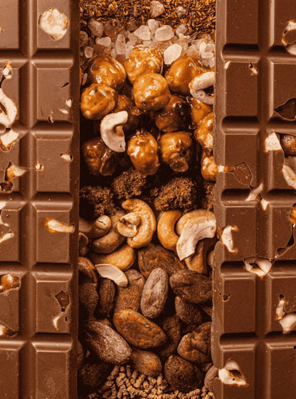 Healthy Choice Chocolate with Caramelized Hazelnuts